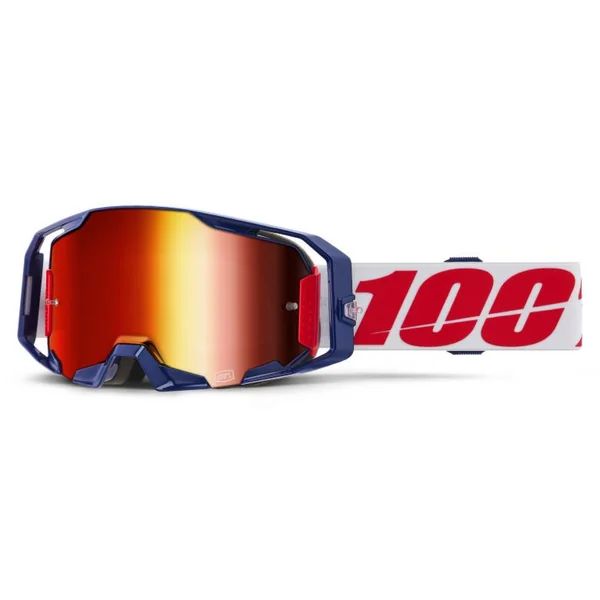 100 Percent Armatic Mach Z Mirror Lens Goggles