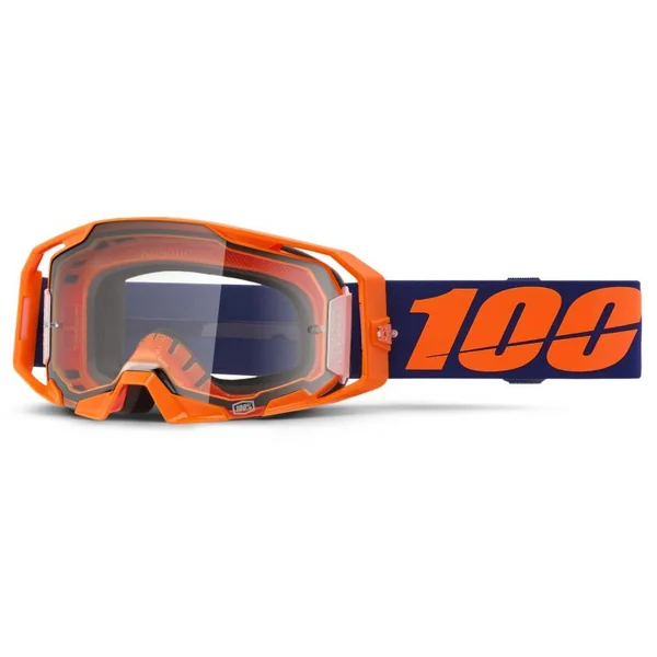 100 Percent Armatic Neon Orange Goggles