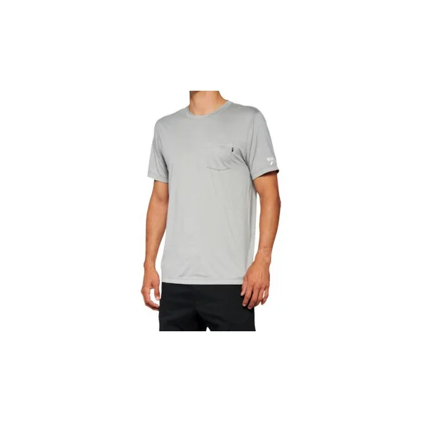 100 Percent Mission Athletic Grey T-Shirt