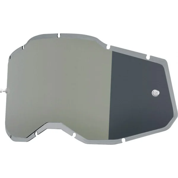 100 Percent Replacement Lens - Racecraft 2 Accuri 2 and Strata 2 - Injected Mirror