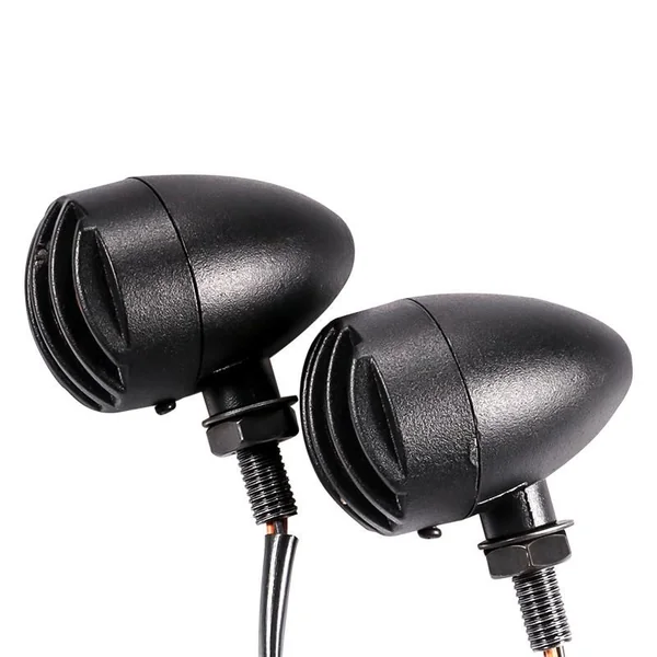 12V LED Black Indicator Set With Grill - Image 2