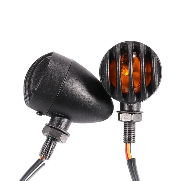 12V LED Black Indicator Set With Grill - Image 3