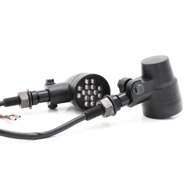 12V LED Metal Black Indicator Set - Image 6