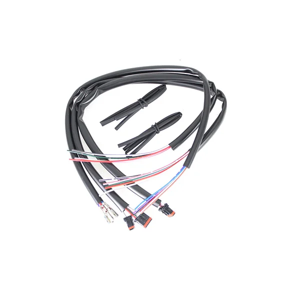 18" Extended Handlebar Wiring Harness Kit with OEM Style Terminal/Connectors for 2014-2015 Harley Road Glide FLTR Touring Models
