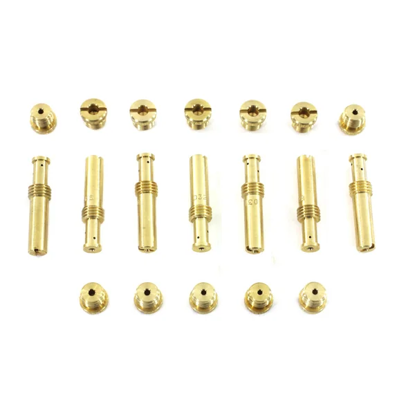 19-Piece Jet Kit for S&S Cycle Super B, G & E Carburetors - Includes 7 Intermediate Jets & 12 Main Jets .025" - .084" for Harley Models - Image 2