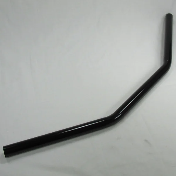 1” Steel Drag Handlebars - Powder Coated Gloss Black, 28-1/2" Wide Non-Dimpled