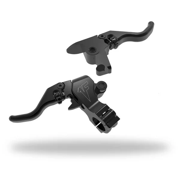 1FNGR Signature Series Adjustable Easier Pull Clutch & Brake Lever Kit for 2015-2024 Harley Softail