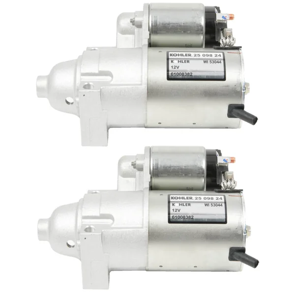 2 Genuine OEM Kohler Starter 25 098 24-S, 25 098 21-S, 25 098 20-S, 25 098 11-S