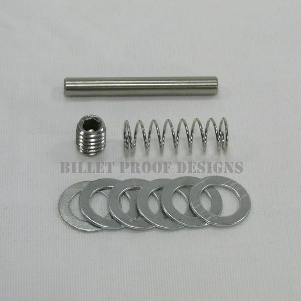 2-Piston Billet Aluminum Brake Caliper with Pads - Vintage Design - Polished or Chrome - Image 8