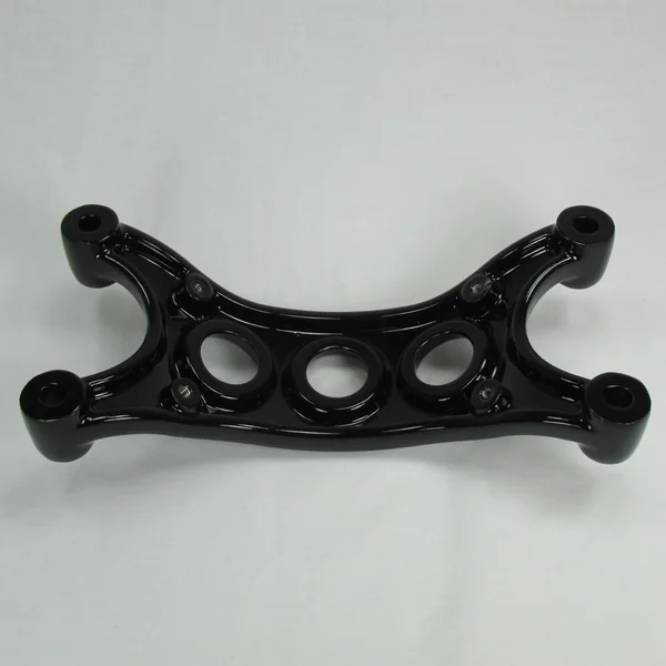 39mm Fork Brace and Fender Support Mount - Gloss Black - For 2010 and Up Harley Sportster 48 XL and 1200X Models - Image 8