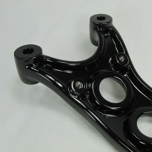 39mm Fork Brace and Fender Support Mount - Gloss Black - For 2010 and Up Harley Sportster 48 XL and 1200X Models - Image 10