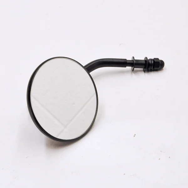 3" Round (Early Style) Mirror w/ Adjustable Arm - Black - Left or Right - Fits Big Twin Harley & Sportsters - Image 3