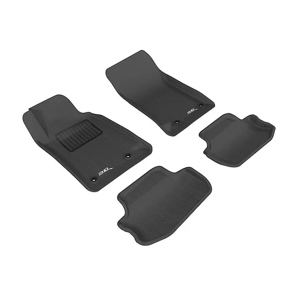 3D MAXpider Kagu All-Weather Floor Liners, Front and Rear, Black2010-2015 Camaro Coupe