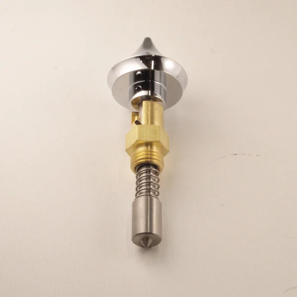 3-Position Carburetor Enrichment Choke Knob for S&S Super "E" & "G" carburetors - Chrome Pointed Style knob - Image 2