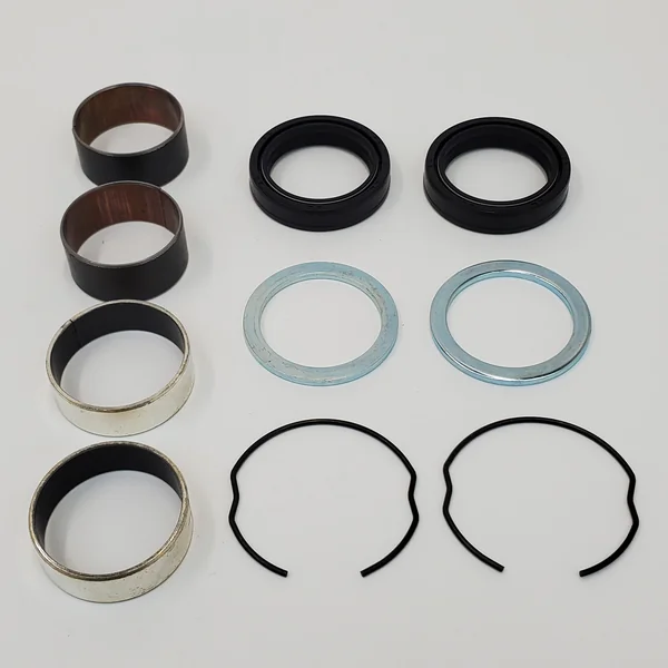 41mm Fork Seal & Bushing Install Kit for 1984-Later Harley Big Twin Touring FLH/FLT, Dyna FXD & Softail FXST/FLST Models - Includes Upper & Lower Bushings, Seal Washers, Fork Seals & Retaining Rings