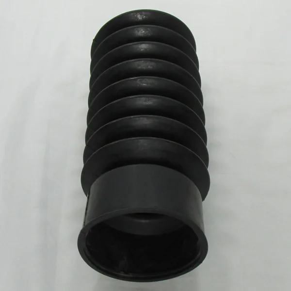 41MM Rubber Fork Boots (Gaiters) - Black - Fits Harley-Davidson Wide Glide, Big Twin, FXST, FXDWG, FXWG - Image 3