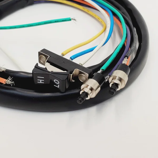 48" Complete Extended Handlebar/Ape Hanger Wiring Harness Install Kit with Switches for 1972-1981 Harley FL & Big Twin, 1973/1981 FX & Sportster Models – Can be Used with Stock Length Bars or Ape Hangers - Image 4