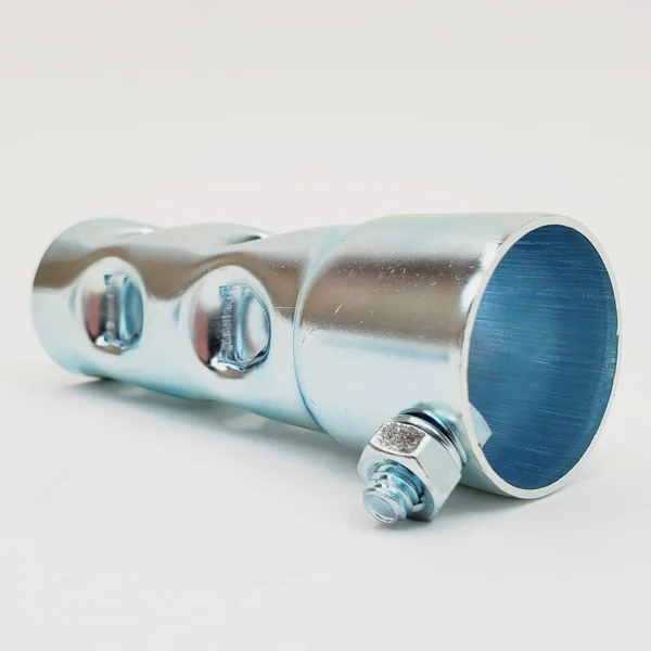 4” SHORT Exhaust Baffle for 1-1/2" OD Exhaust Pipes & Mufflers – Noise Reducer/Silencer - SOLD INDIVIDUALLY w/Mounting Nut & Bolt – Galvanized Steel – Motorcycle, Harley, Chopper, Bobber, Cafe Racer - Image 3