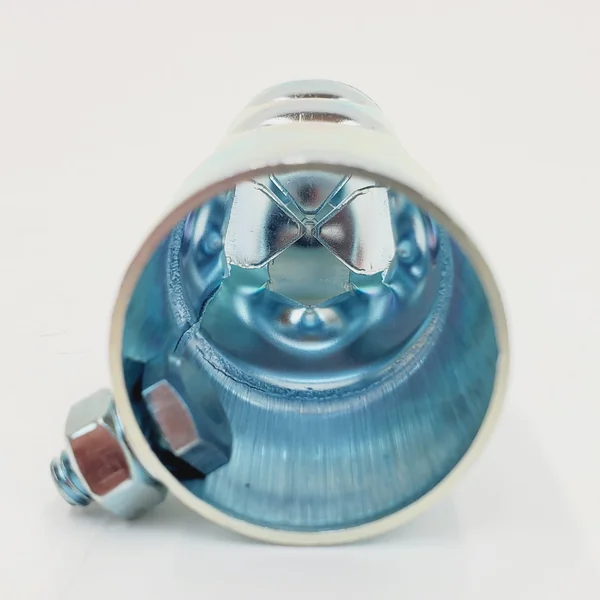 4” SHORT Exhaust Baffle for 1-1/2" OD Exhaust Pipes & Mufflers – Noise Reducer/Silencer - SOLD INDIVIDUALLY w/Mounting Nut & Bolt – Galvanized Steel – Motorcycle, Harley, Chopper, Bobber, Cafe Racer - Image 6