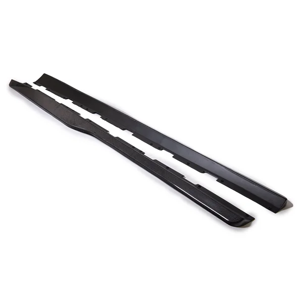 5th Gen Camaro 6th Gen ZL1-Style Side Skirts, Carbon Fiber2010-2015 Camaro V6 & SS - Image 2