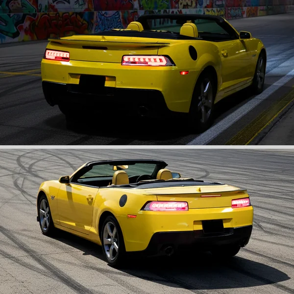 5th Gen Camaro Red LED Sequential Tail Lights, Chrome Housing2014-2015 Camaro w/ Factory LED Tail Lights - Image 3