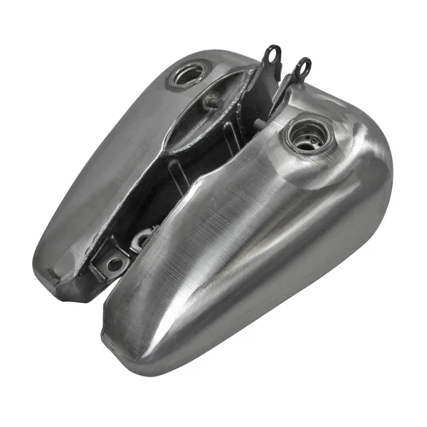 6 Gallon Gas Tank with 22mm Petcock Bung - Fits 1984-1999 FXST Harley Davidson Softail & 1986-1999 FLST Fat Bob - Screw-in Style Gas Cap Bungs