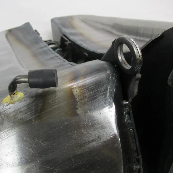 6 Gallon Gas Tank with 22mm Petcock Bung - Fits 1984-1999 FXST Harley Davidson Softail & 1986-1999 FLST Fat Bob - Screw-in Style Gas Cap Bungs - Image 14