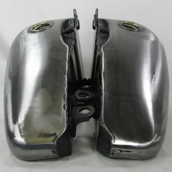 6 Gallon Gas Tank with 22mm Petcock Bung - Fits 1984-1999 FXST Harley Davidson Softail & 1986-1999 FLST Fat Bob - Screw-in Style Gas Cap Bungs - Image 5