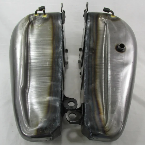 6 Gallon Gas Tank with 22mm Petcock Bung - Fits 1984-1999 FXST Harley Davidson Softail & 1986-1999 FLST Fat Bob - Screw-in Style Gas Cap Bungs - Image 10