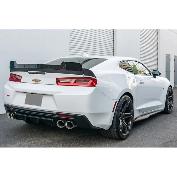 6th Gen Camaro 1LE-Style V2 Extended Wickerbill Rear Spoiler, Unpainted2016-2024 Camaro w/ Low Rise Spoiler - Image 3