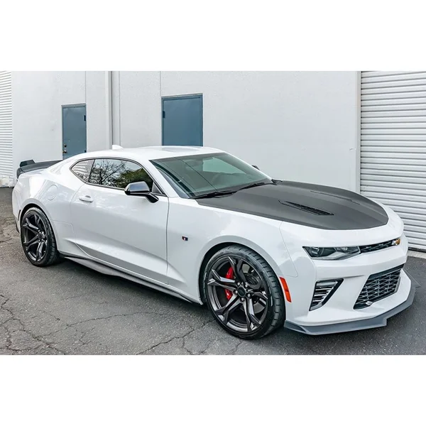 6th Gen Camaro 1LE-Style V2 Extended Wickerbill Rear Spoiler, Unpainted2016-2024 Camaro w/ Low Rise Spoiler - Image 8