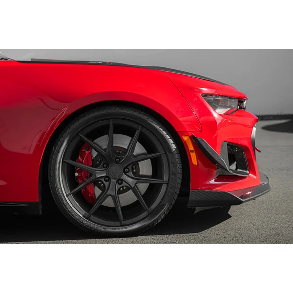 6th Gen Camaro Front Air Duct Bezels & Side Canards, Carbon Fiber2017-2024 Camaro ZL1 - Image 5