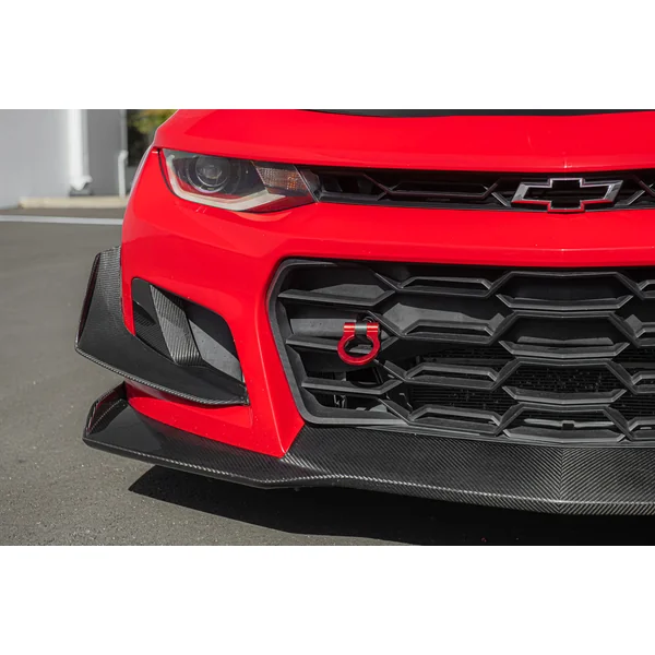 6th Gen Camaro Front Air Duct Bezels & Side Canards, Carbon Fiber2017-2024 Camaro ZL1 - Image 6