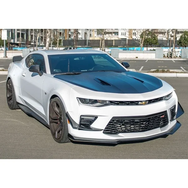 6th Gen Camaro Front Bumper Side Canards, Carbon Fiber2016-2018 Camaro SS - Image 4