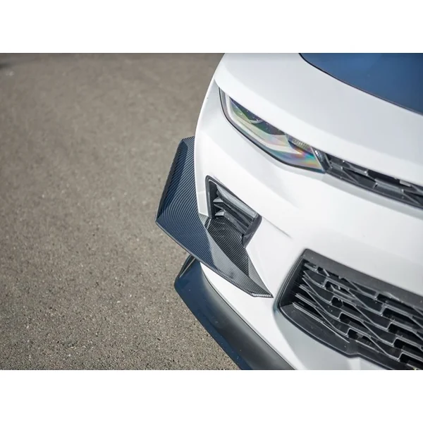 6th Gen Camaro Front Bumper Side Canards, Carbon Fiber2016-2018 Camaro SS - Image 5