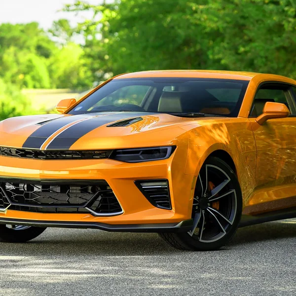 6th Gen Camaro Projector Headlights w/ LED Bar & Sequential Turn Signal, Chrome Housing w/ Smoked Lens2016-2018 Camaro w/o HID Headlights - Image 3