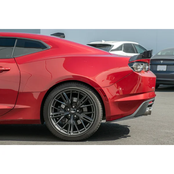 6th Gen Camaro Rear Spoiler Wickerbill Extension, Smoked2016-2024 Camaro SS/1LE w/ Rear Decklid Spoiler - Image 4