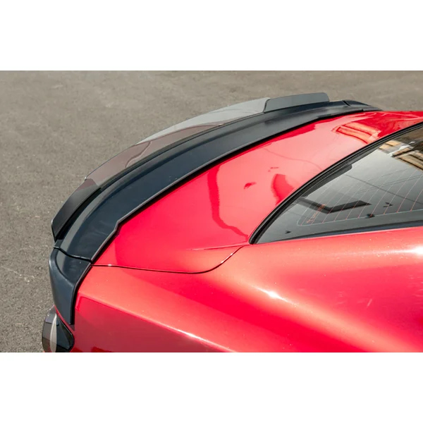 6th Gen Camaro Rear Spoiler Wickerbill Extension, Smoked2016-2024 Camaro SS/1LE w/ Rear Decklid Spoiler - Image 5
