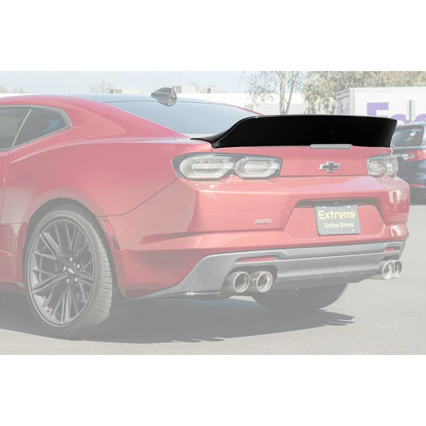 6th Gen Camaro Rear Trunk Lid Wing Ducktail Spoiler, Gloss Black2016-2024 Camaro