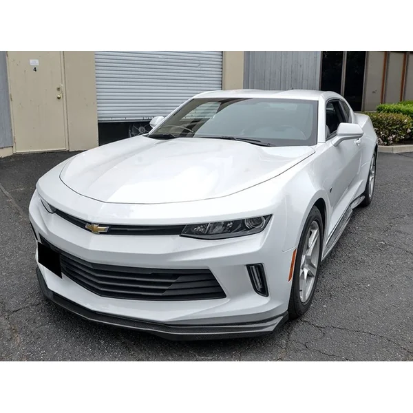 6th Gen Camaro T6 Front Splitter, Carbon Fiber2016-2018 Camaro I4 2.0L & V6 - Image 2