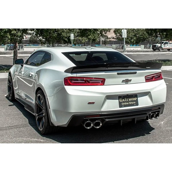 6th Gen Camaro Track Package Wickerbill Rear Wing Spoiler, Unpainted2016-2024 Camaro - Image 4
