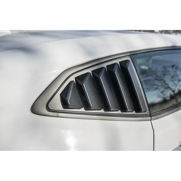6th Gen Camaro Track Style Rear Quarter Window Louver, Unpainted2016-2024 Camaro