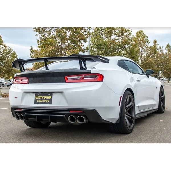 6th Gen Camaro ZL1/1LE-Style Rear Spoiler, Carbon Fiber2016-2024 Camaro w/ Rear Spoiler Camera - Image 3