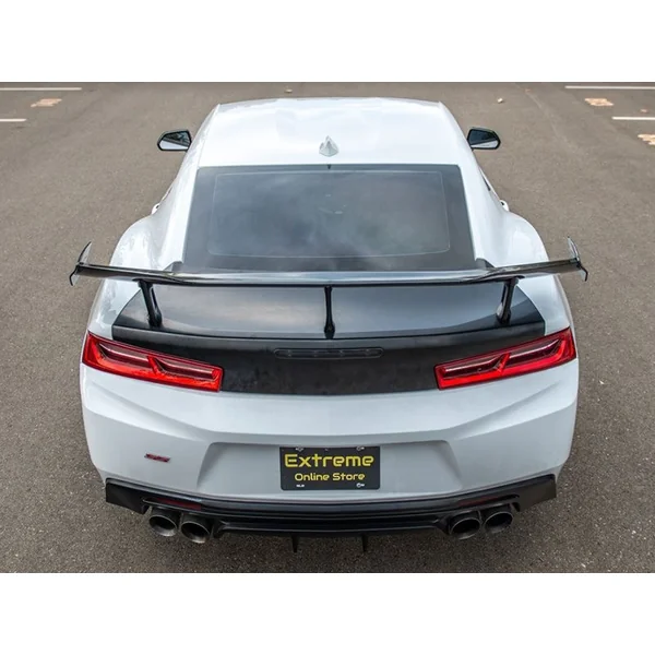 6th Gen Camaro ZL1/1LE-Style Rear Spoiler, Carbon Fiber2016-2024 Camaro w/ Rear Spoiler Camera - Image 4