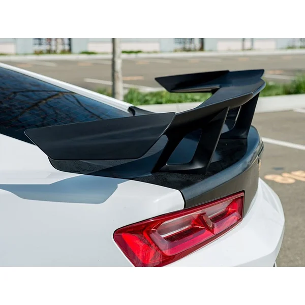 6th Gen Camaro ZL1/1LE-Style Rear Spoiler, Unpainted2019-2024 Camaro w/ Rear Spoiler Camera - Image 2