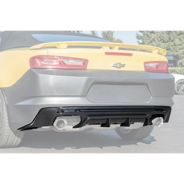 6th Gen Camaro ZL1 Package Rear Quad Exit Diffuser, Gloss Black2016-2024 Camaro Non ZL1