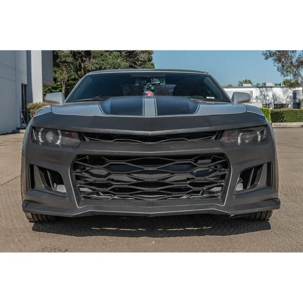 6th Gen Camaro ZL1-Style Front Bumper Conversion Kit, Unpainted2014-2015 Camaro Non-ZL1 - Image 4