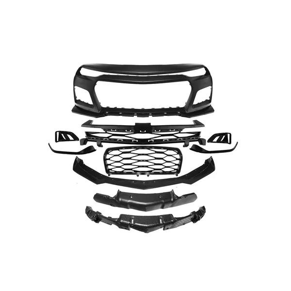 6th Gen Camaro ZL1-Style Front Bumper Conversion Kit, Unpainted2019-2024 Camaro w/ RS Package - Image 3