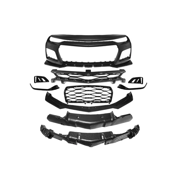 6th Gen Camaro ZL1-Style Front Bumper Conversion Kit, Unpainted2019-2024 Camaro w/o RS Package - Image 5