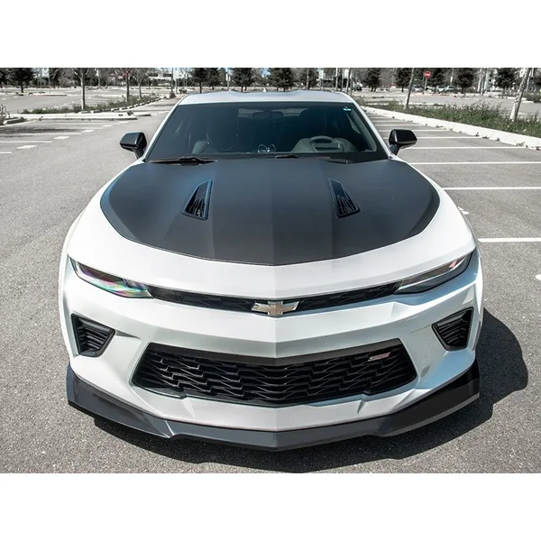 6th Gen Camaro ZL1-Style Front Splitter and Side Skirts, Unpainted2016-2018 Camaro SS - Image 6